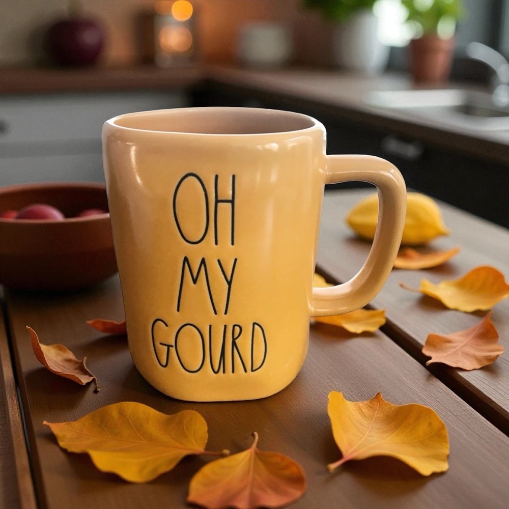 🆕Rae Dunn Oh My Gourd Mug